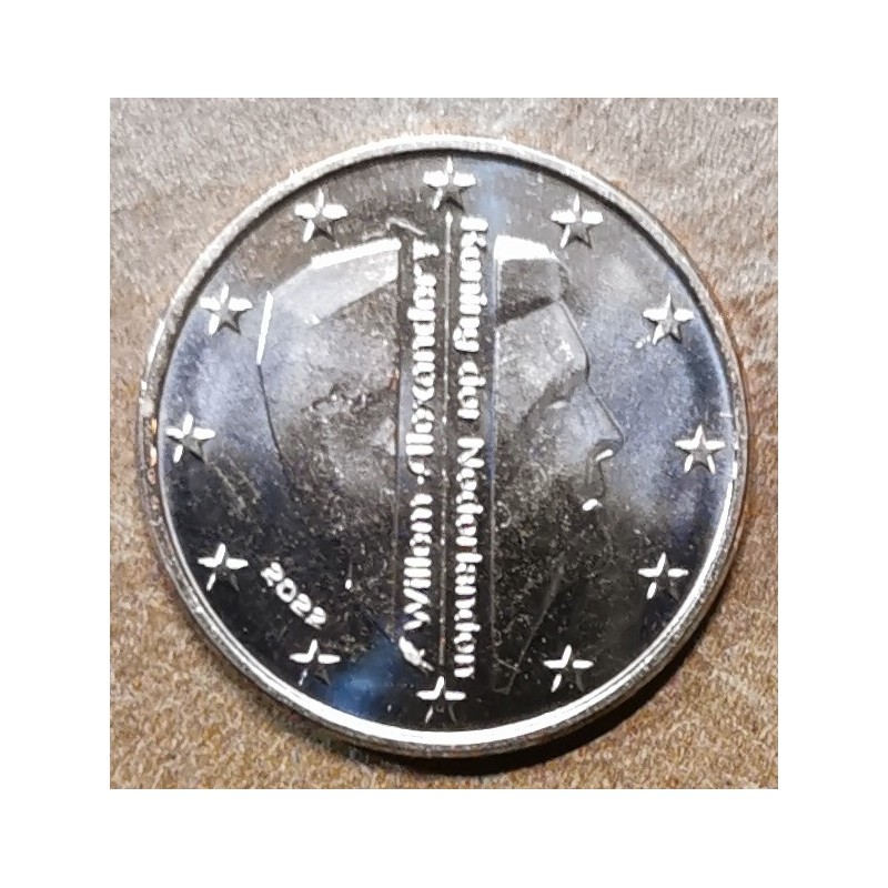 Euromince mince 1 cent Holandsko 2022 - Kráľ Willem Alexander (UNC)