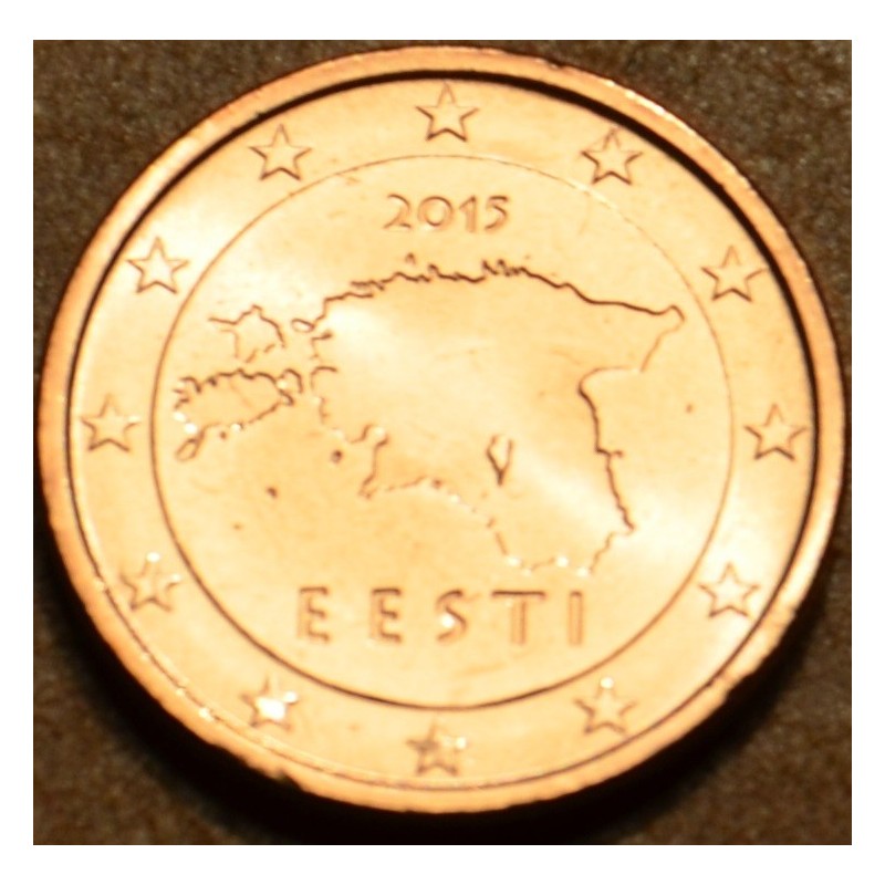 eurocoin eurocoins 1 cent Estland 2015 (UNC)