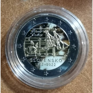 2 Euro Slovakia 2022 - Potter's atmospheric steam engine (colored UNC)