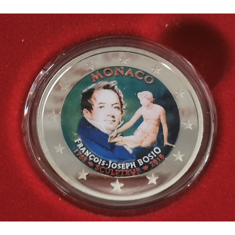 eurocoin eurocoins 2 Euro Monaco 2018 - François-Joseph Bosio (colo...