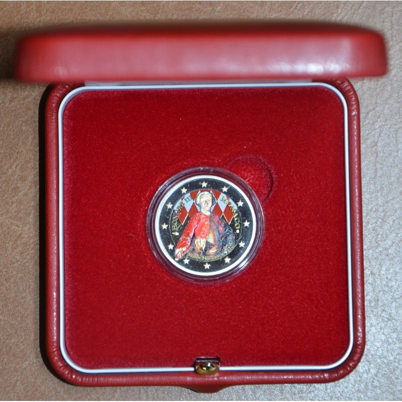 eurocoin eurocoins 2 Euro Monaco 2020 - Prince Honore III. (colored...