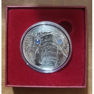 euroerme érme 20 Euro Ausztria 2022 - Afrika: Az elefánt higgadsága...