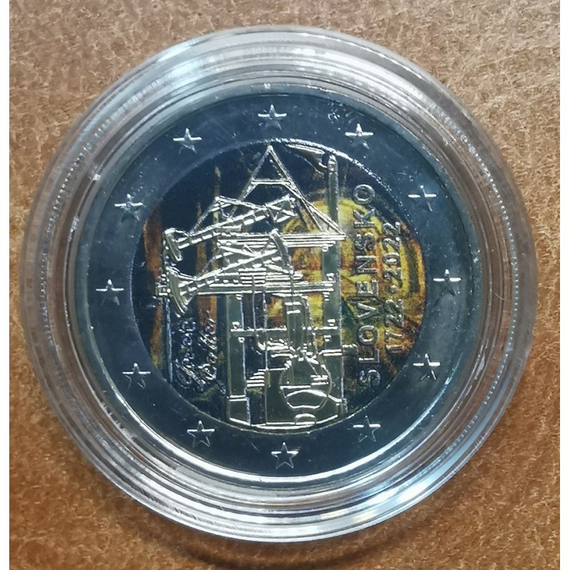 Euromince mince 2 Euro Slovensko 2022 - Potterov parný stroj IV. (f...