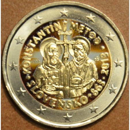 eurocoin eurocoins 2 Euro Slovakia 2013 - 1150th Anniversary of Cyr...