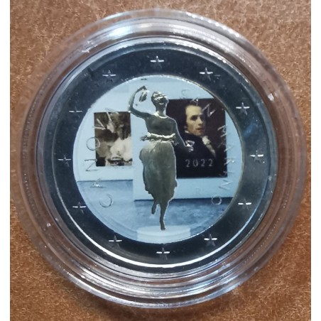eurocoin eurocoins 2 Euro San Marino 2022 - Antonio Canova IV. (col...