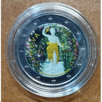 Euromince mince 2 Euro San Marino 2022 - Antonio Canova V. (farebná...