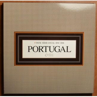 Official set of 8 Portugal coins 2008  (BU)