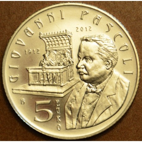 Euromince mince 5 Euro San Marino 2012 - Giovanni Pascoli (BU)