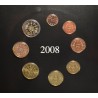 eurocoin eurocoins Portugal 2008 set of 8 coins (BU)