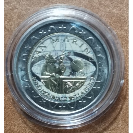 eurocoin eurocoins 2 Euro San Marino 2005 - Galileo Galilei, year o...