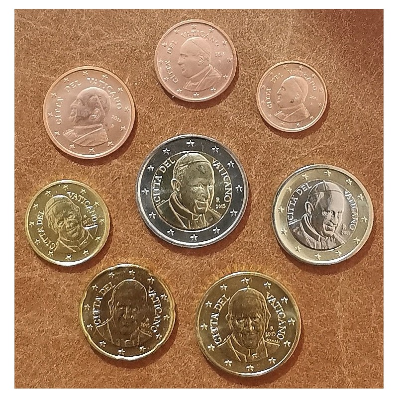 Euromince mince Vatikan 2015 sada 8 euromincí (UNC)