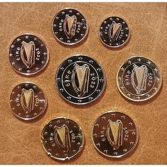 eurocoin eurocoins Ireland 2022 set of 8 coins (UNC)