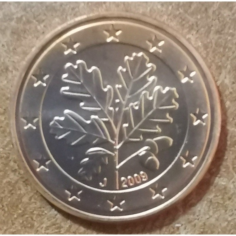 Euromince mince 1 cent Nemecko 2009 \\"J\\" (UNC)