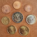 Vatican 2018 set of 8 coins (UNC wo folder)