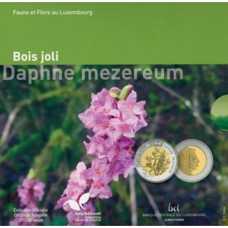 Euromince mince 5 Euro Luxembursko 2022 - Daphne Mezereum (Proof)