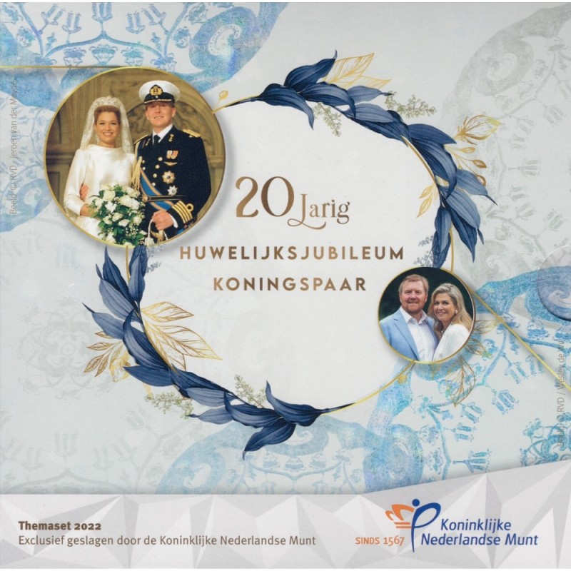 Euromince mince Holandsko 2022 sada 8 mincí - Themaset (BU)
