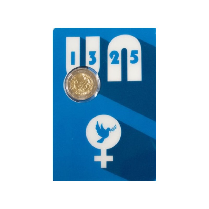 euroerme érme 2 Euro Málta 2022 - A nők védelme (BU kártya)