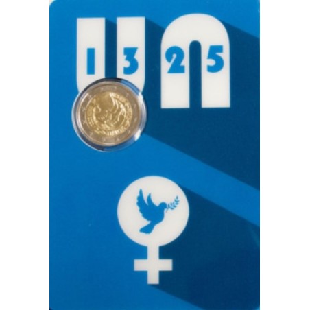 Euromince mince 2 Euro Malta 2022 - Ochrana žien (BU karta)