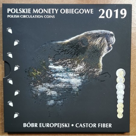 eurocoin eurocoins Poland 9 coins 2019 (BU)