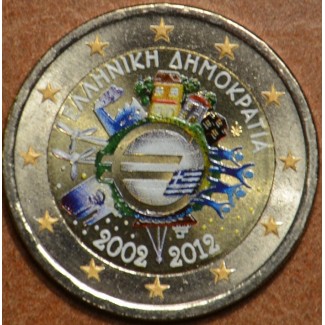 euroerme érme 2 Euro Görögország 2012 - Az Euro 10. évfordulója (sz...