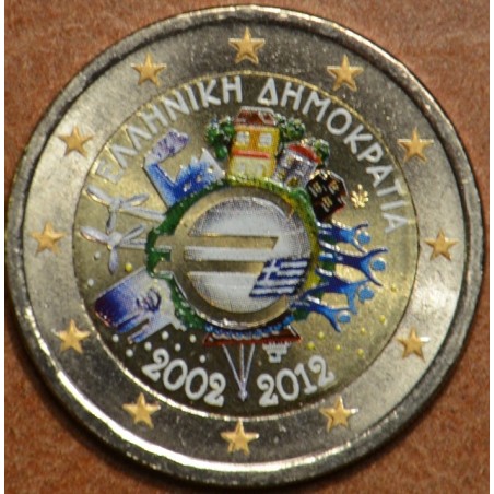 euroerme érme 2 Euro Görögország 2012 - Az Euro 10. évfordulója (sz...