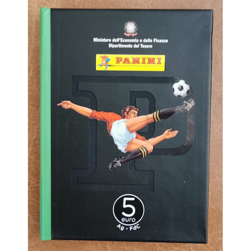 Euromince mince 5 Euro Taliansko 2022 - Panini zelené (Proof)