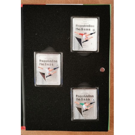 eurocoin eurocoins 5 Euro Italy 2022 - Panini 3 set (Proof)