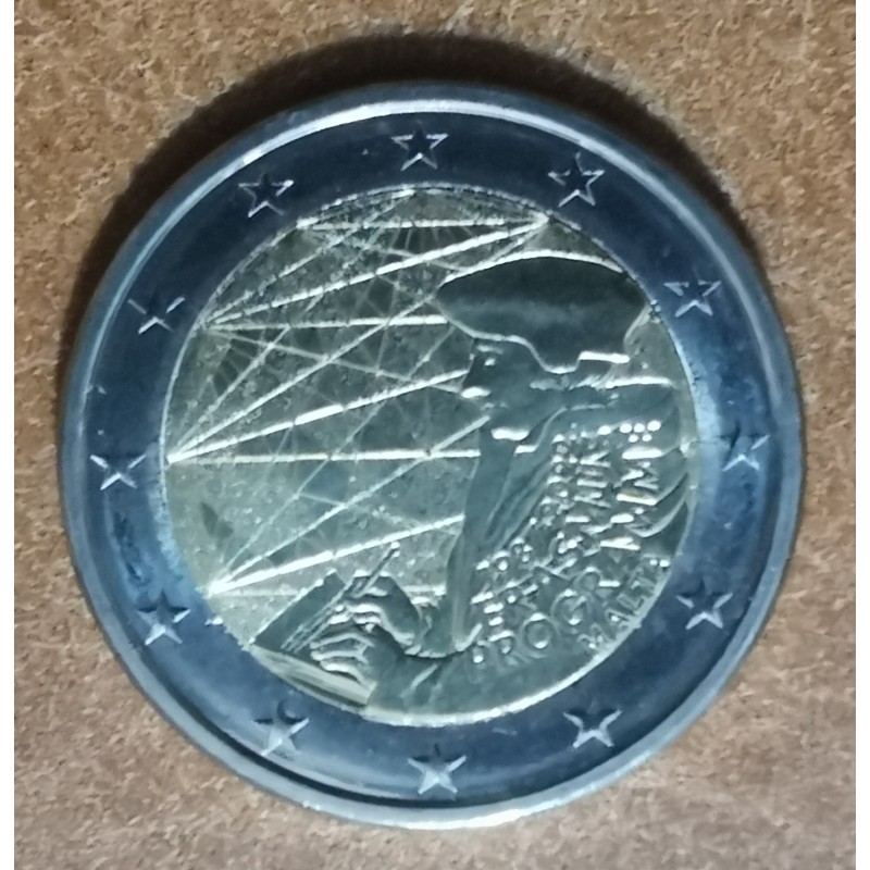 Euromince mince 2 Euro Malta 2022 - Erasmus program - 35. výročie v...