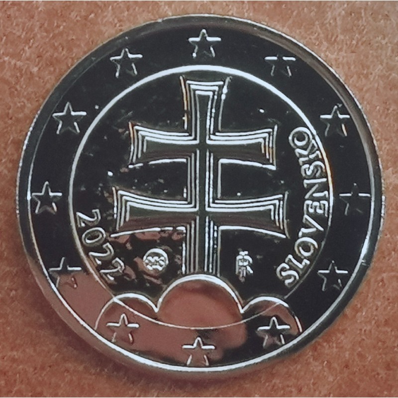 Euromince mince 2 Euro Slovensko 2022 (UNC)