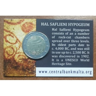 Euromince mince 2 Euro Malta 2022 - Ħal-Saflieni Hypogeum (BU karta)