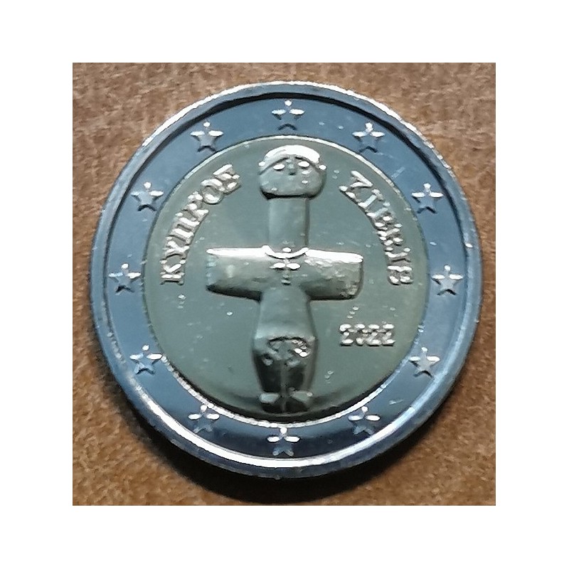 Euromince mince 2 Euro Cyprus 2022 (UNC)
