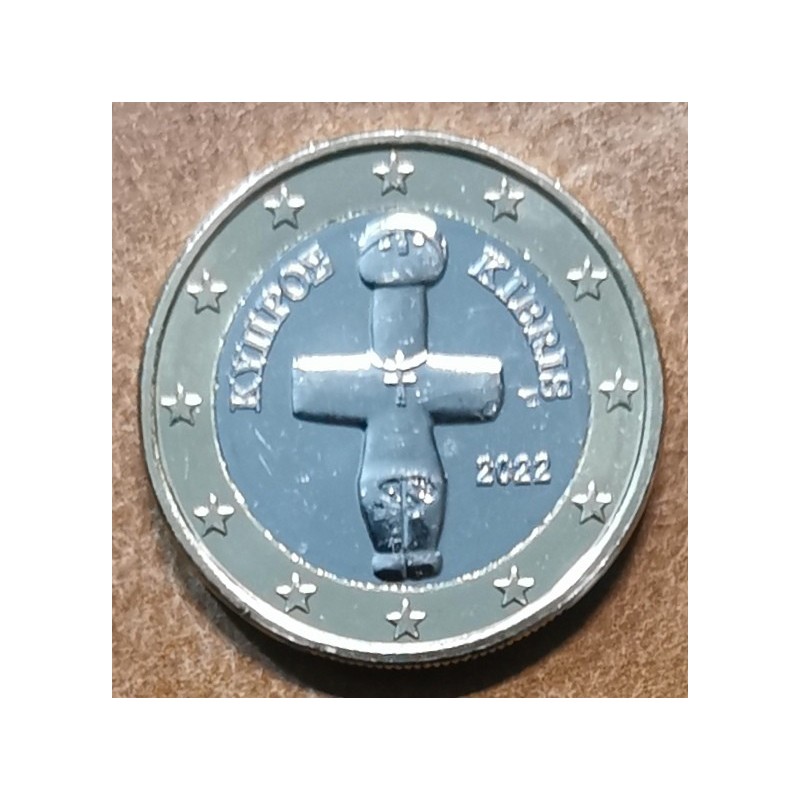 Euromince mince 1 Euro Cyprus 2022 (UNC)