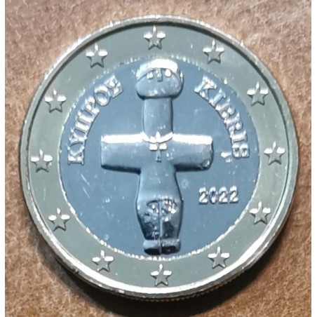 Euromince mince 1 Euro Cyprus 2022 (UNC)