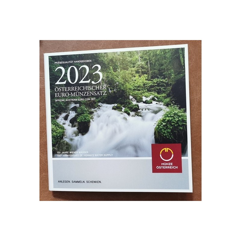 eurocoin eurocoins Austria 2023 set of 8 coins (BU)