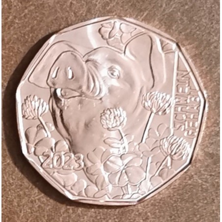 eurocoin eurocoins 5 Euro Austria 2023 - Lucky pig (UNC)