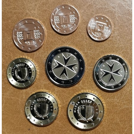 Euromince mince Malta 2022 sada 8 euromincí (UNC)
