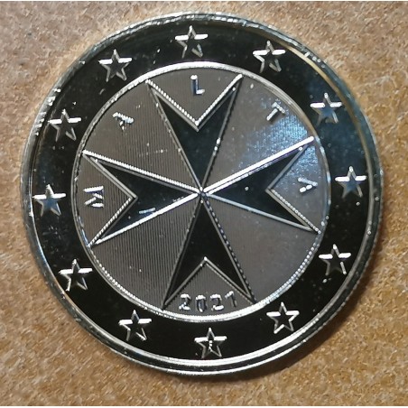Euromince mince 2 Euro Malta 2021 (UNC)