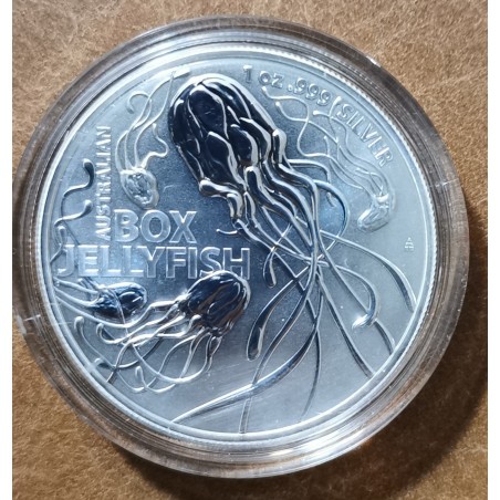 eurocoin eurocoins 1 dollar Australia 2023 - Jellyfish (1 oz. Ag)