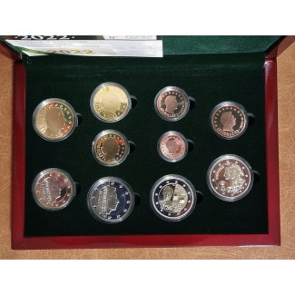 euroerme érme Luxemburg 2022 - 10 részes forgalmi sor (Proof)