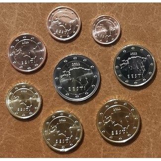 Euromince mince Estónsko 2022 sada 8 euromincí (UNC)