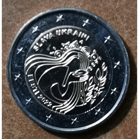 euroerme érme 2 Euro Észtország 2022 - Ukrajna és a szabadság (UNC)