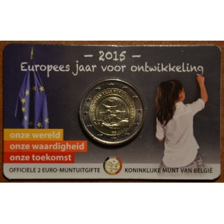Euromince mince 2 Euro Belgicko 2015 - Európsky rok rozvoja - holan...