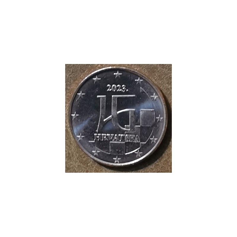 Euromince mince 5 cent Chorvátsko 2023 (UNC)