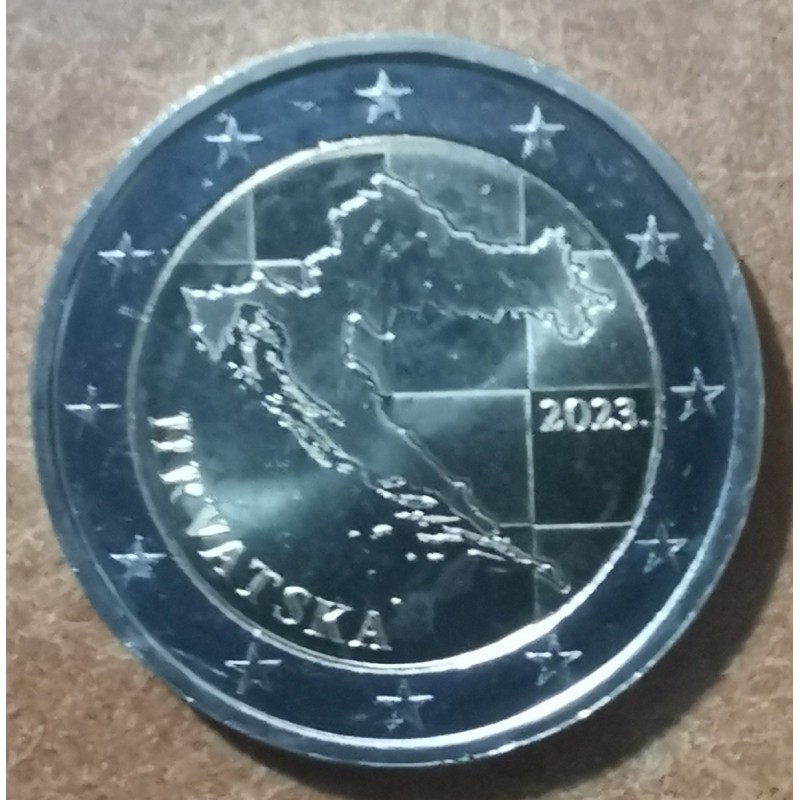 euroerme érme 2 Euro Horvátország 2023 (UNC)