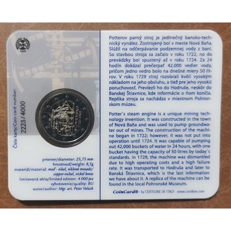 eurocoin eurocoins 2 Euro Slovakia 2022 - Potter's atmospheric stea...