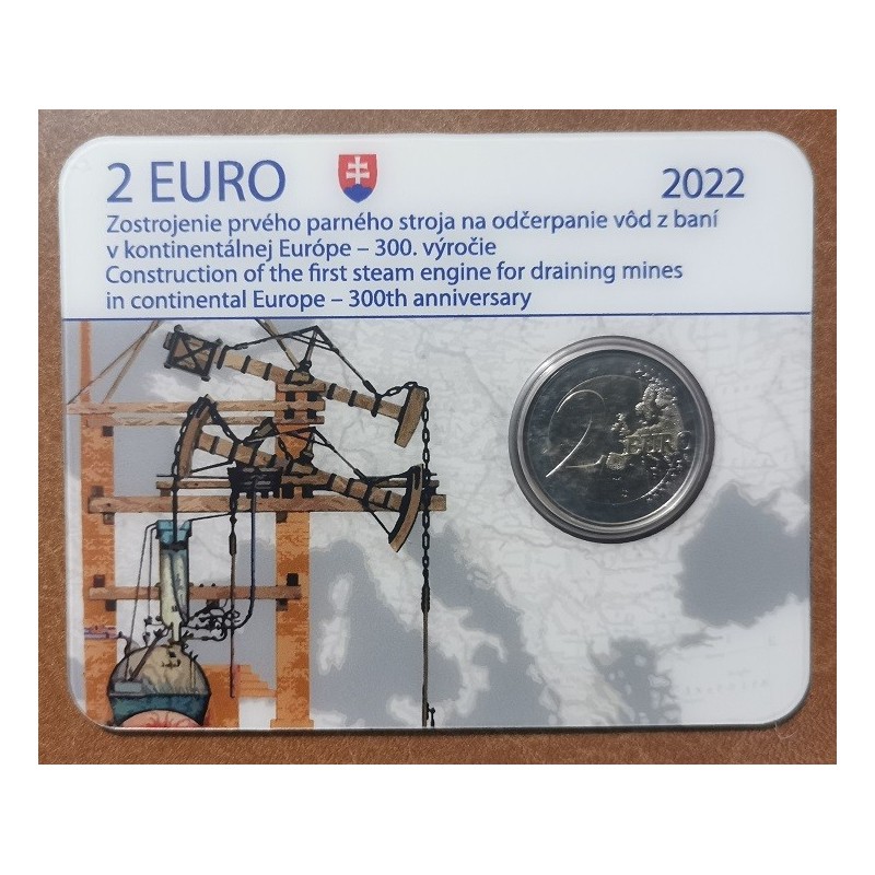 eurocoin eurocoins 2 Euro Slovakia 2022 - Potter's atmospheric stea...