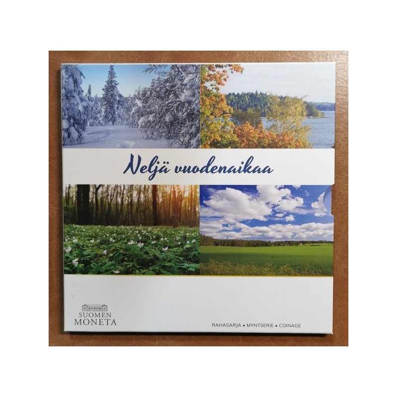 eurocoin eurocoins Finland 2022 set of 9 eurocoins - Four seasons (BU)