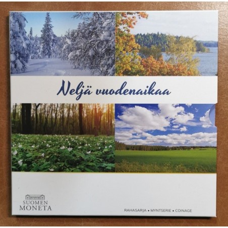 eurocoin eurocoins Finland 2022 set of 9 eurocoins - Four seasons (BU)