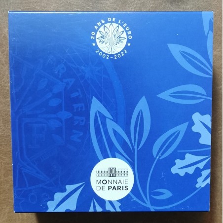 eurocoin eurocoins France 2021-2022 set of 4 eurocoins (Proof)