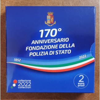 2 Euro Italy 2022 - Italian National Police (Proof)